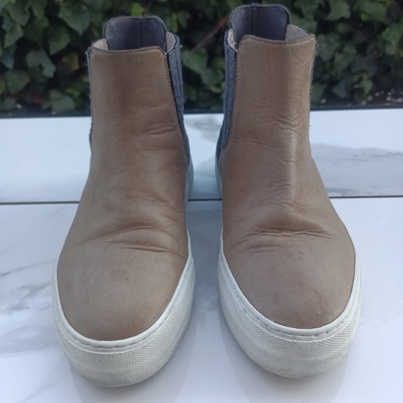 Lorena Antoniazzi Chelsea Style Sneakers Size 36 Tan/Black/Gray MSRP $687 - Picture 3 of 10